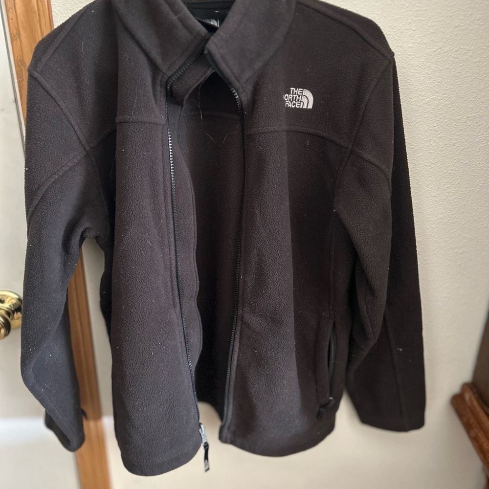 North Face boys fleece jacket large 14-16